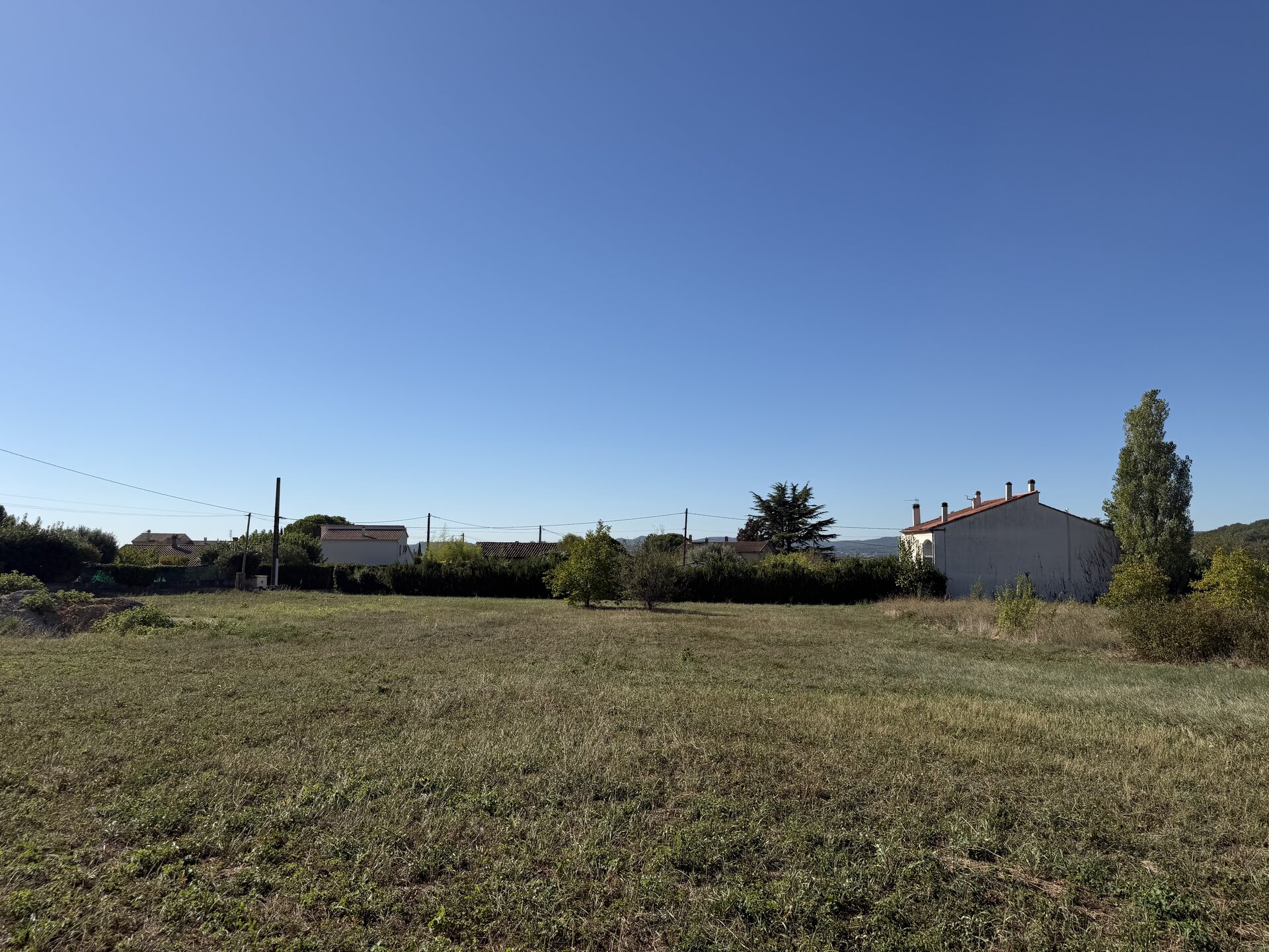 Nouveau lotissement à Saint Marcel d'Ardèche
